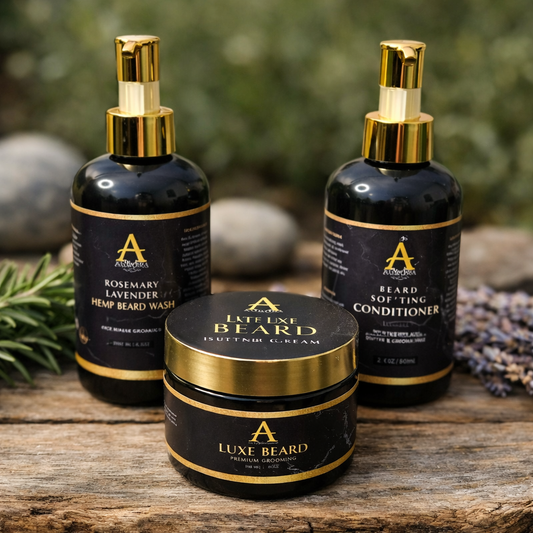 Beard Cleanse & Moisturize Bundle - Men's Grooming | Aurora Hair Lab