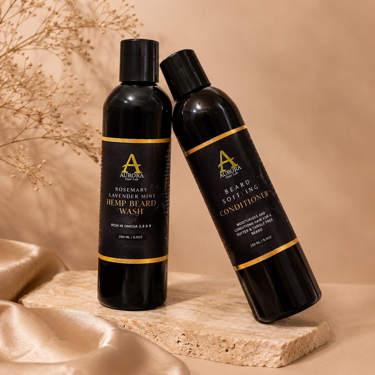 Lavender Rosemary Beard Wash & Beard Sof’N Conditioner Combo
