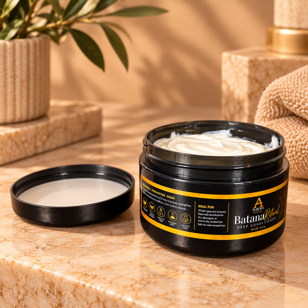 BatanaRitual Hair Mask – Batana Oil & Silk Protein Hair Treatment