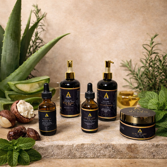 Luxe Beard Bundle - Premium Men's Grooming Set | Aurora Hair Lab