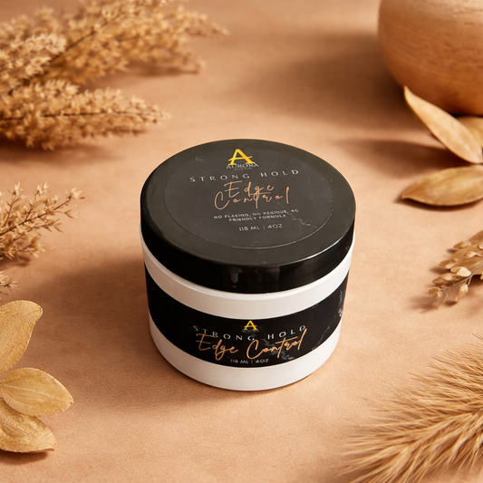 Strong Hold Edge Control for 4C Coily Hair \| Aurora Hair Lab