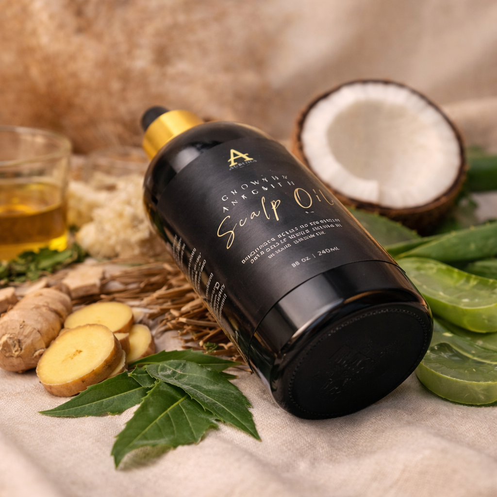 Growth & Anti-Itch Oil For Scalp Relief