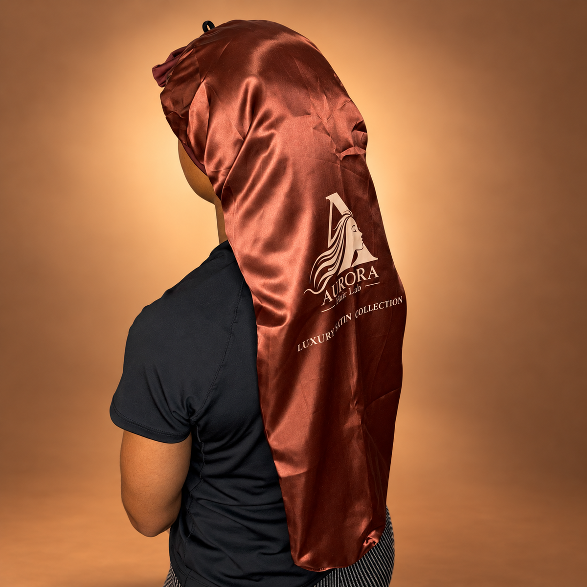 Satin Extra-Long Hair Bonnet| Aurora Hair Lab