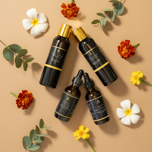 Men's Beard Set — Spring Flat Lay