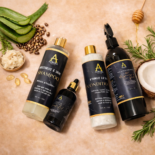 Growth & Hydration Bundle Ft Moisturize & Shine🌿