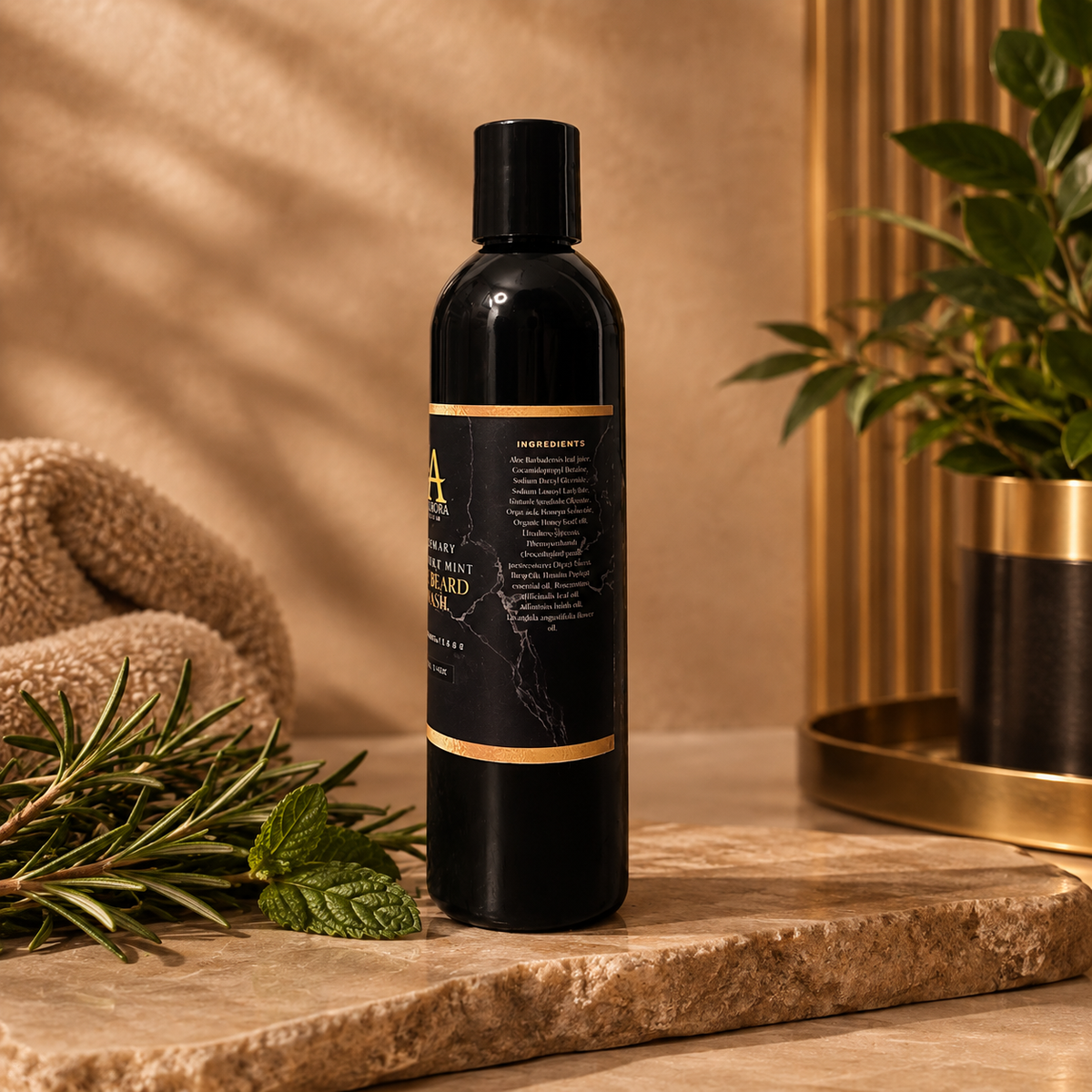 Rosemary Lavender & Mint Hemp Beard Wash