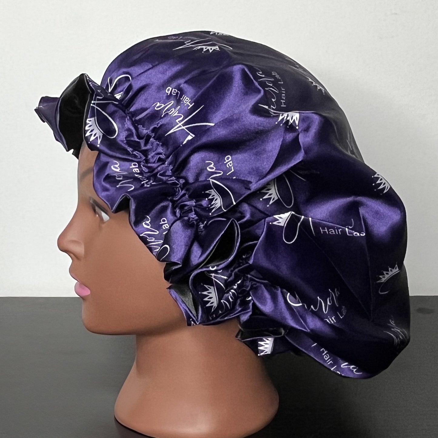 Reversible Satin Bonnet Two Toned
