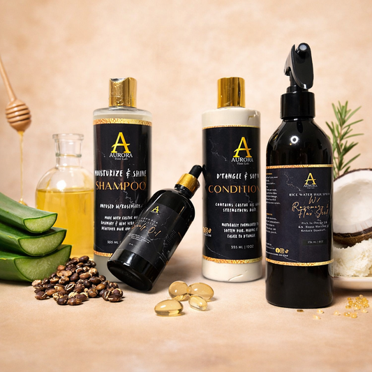 Growth & Hydration Bundle Ft Moisturize & Shine🌿