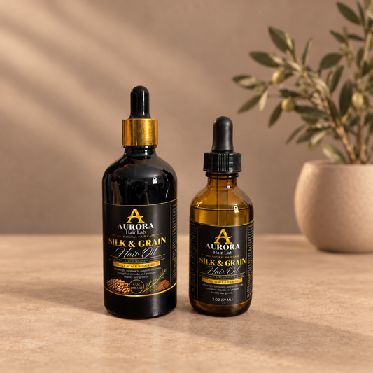 Silk & Grain Hair Oil – Nourishing Hair & Scalp Oil