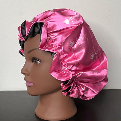 Reversible Satin Bonnet Two Toned