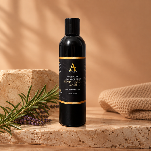 Rosemary Lavender & Mint Hemp Beard Wash