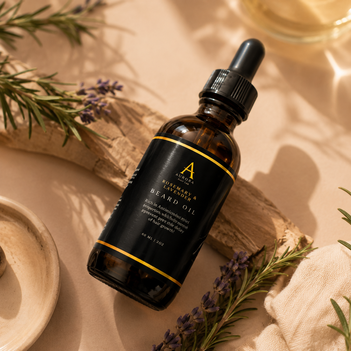 Rosemary Beard Growth Oil