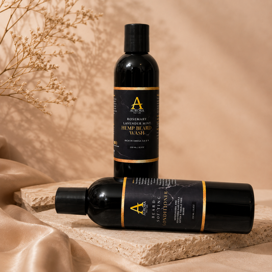 Lavender Rosemary Beard Wash & Beard Sof’N Conditioner Combo