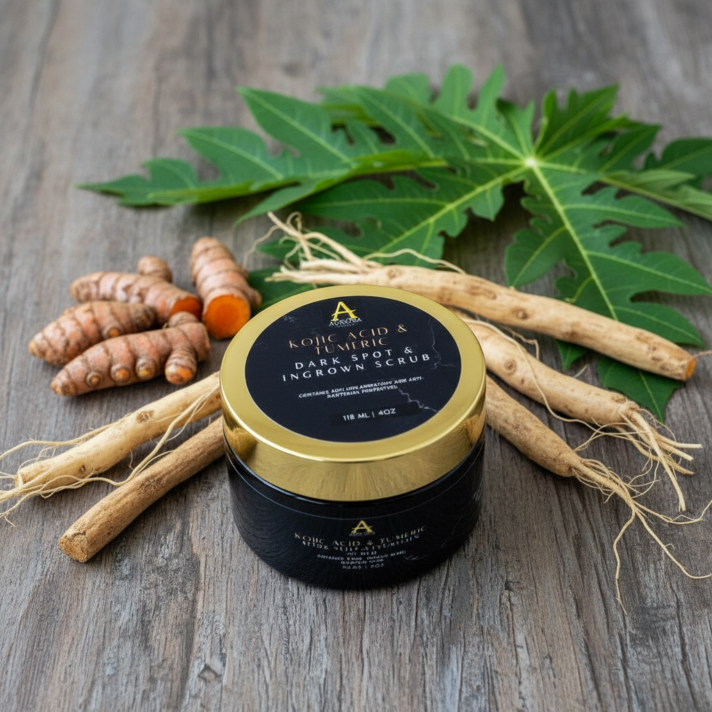 Kojic Acid & Turmeric Dark Spot & Ingrown Scrub