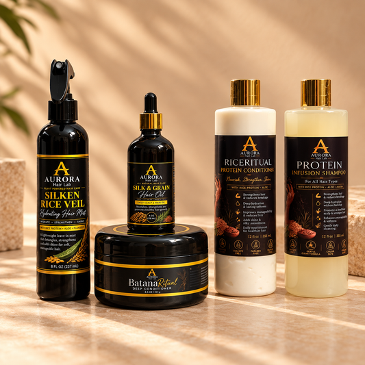 RiceRitual 5-Step Hair Revival Collection | Protein & Curl Care