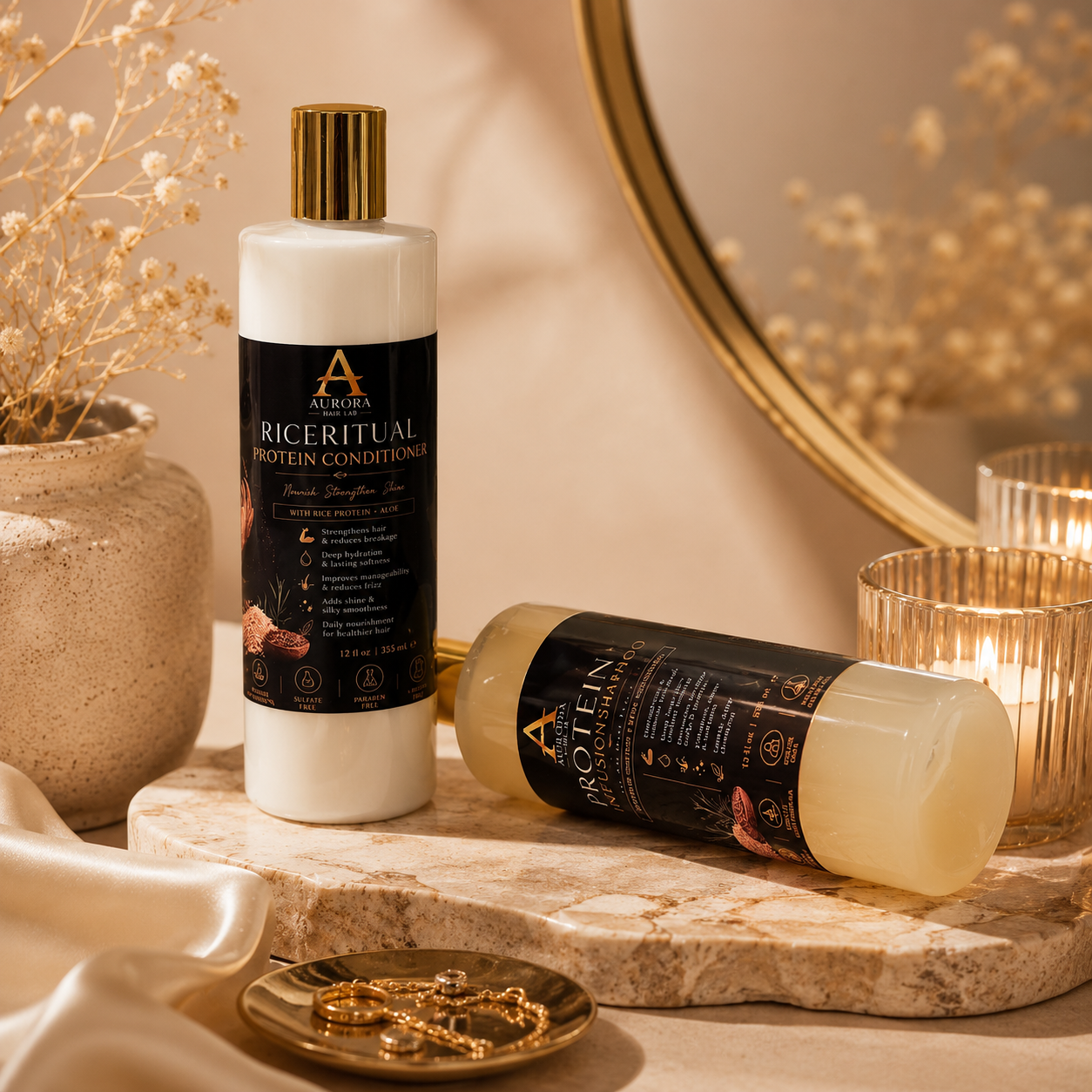 RiceRitual Protein Shampoo & Conditioner Duo