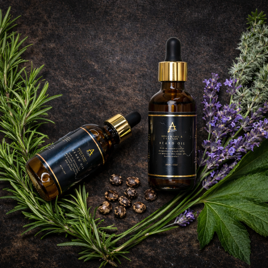 Organic Rosemary Beard Oil for Beard Growth | Aurora Hair Lab