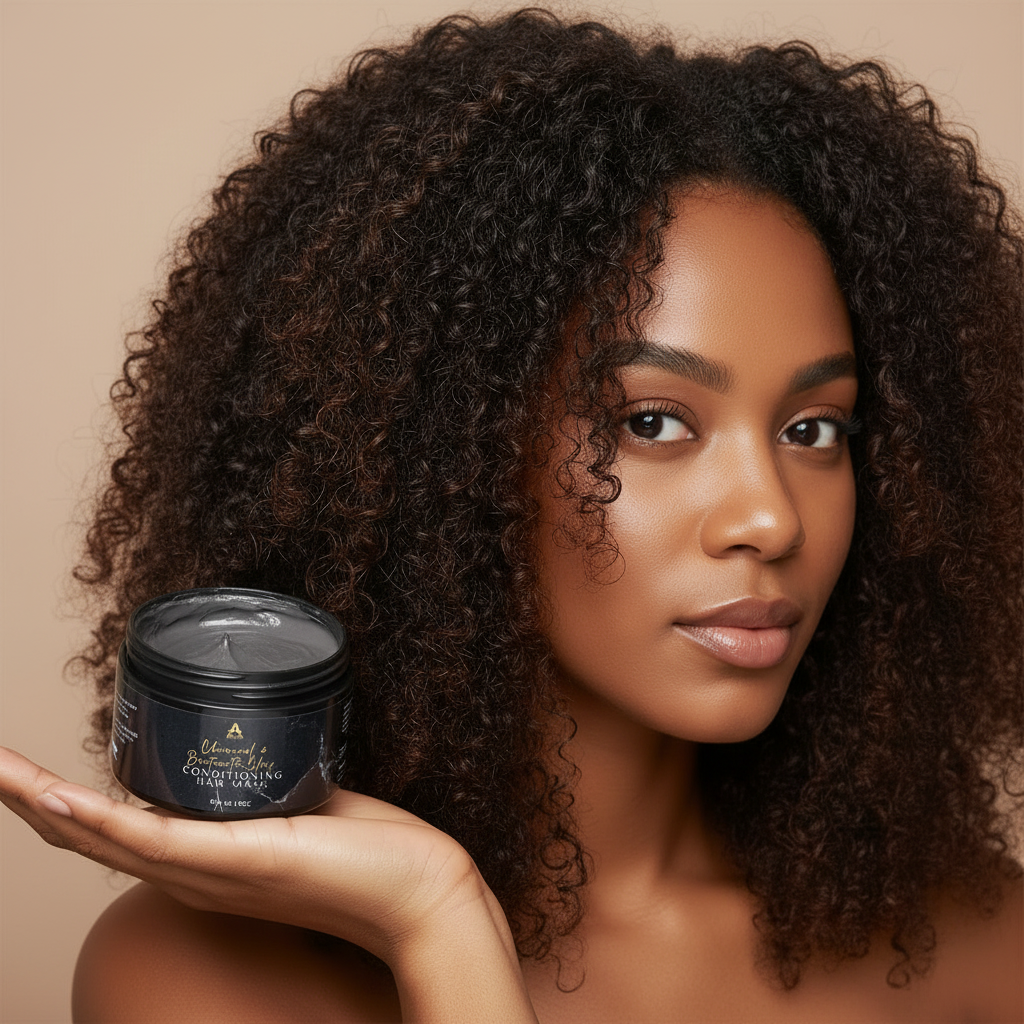 Charcoal & Bentonite Clay Conditioning Mask