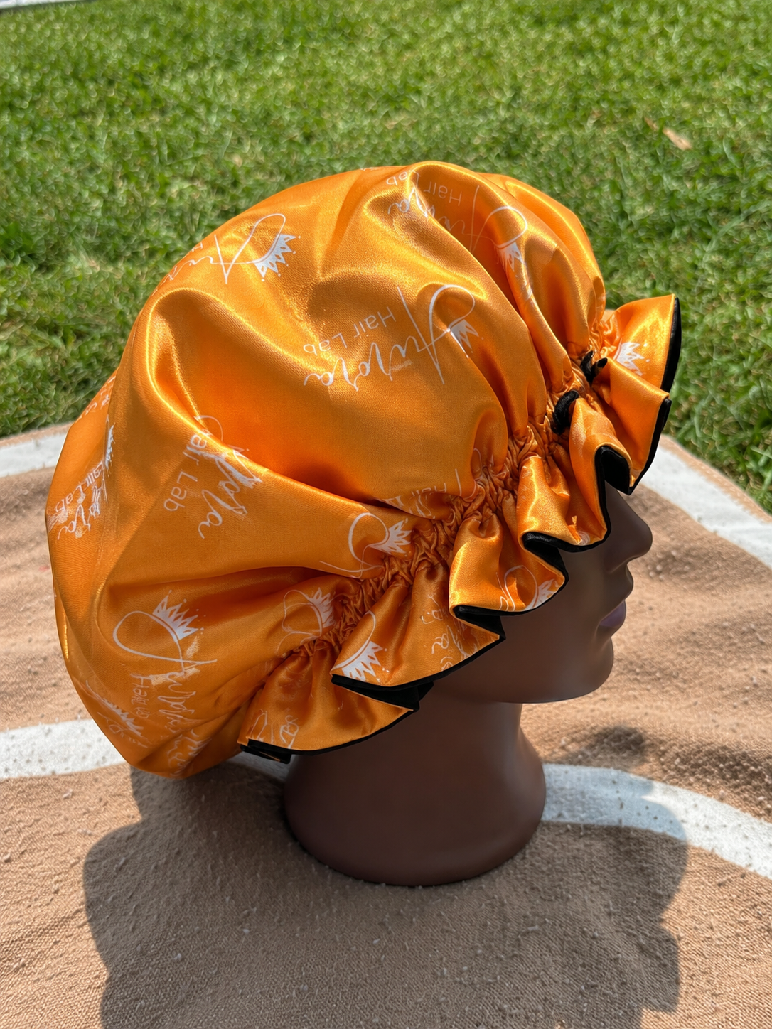 Reversible Satin Bonnet Two Toned
