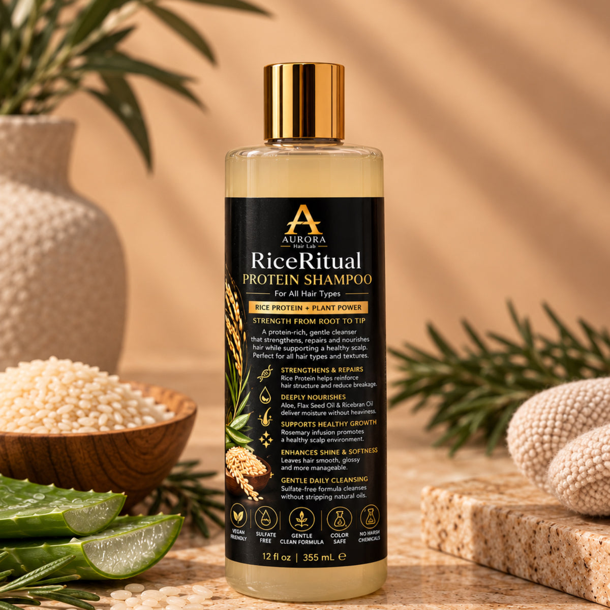 RiceRitual Protein Shampoo