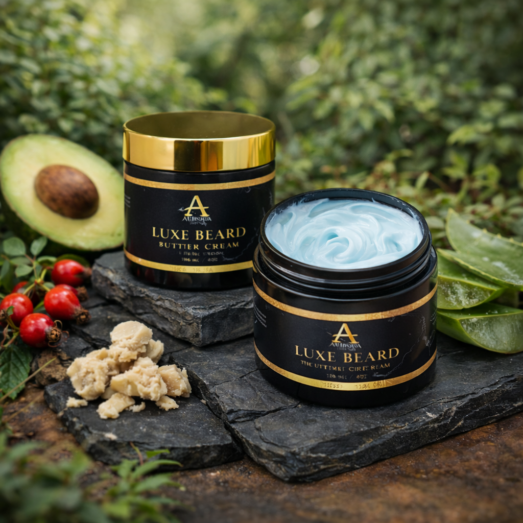 Luxe Beard Butter Cream - Men's Grooming | Aurora Hair Lab