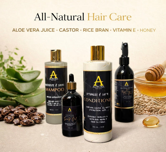 Growth & Hydration Bundle Ft Moisturize & Shine🌿