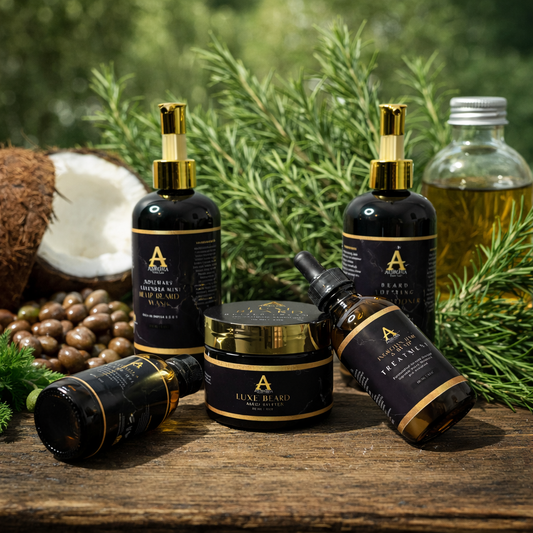 Luxe Beard Bundle - Premium Men's Grooming Set | Aurora Hair Lab