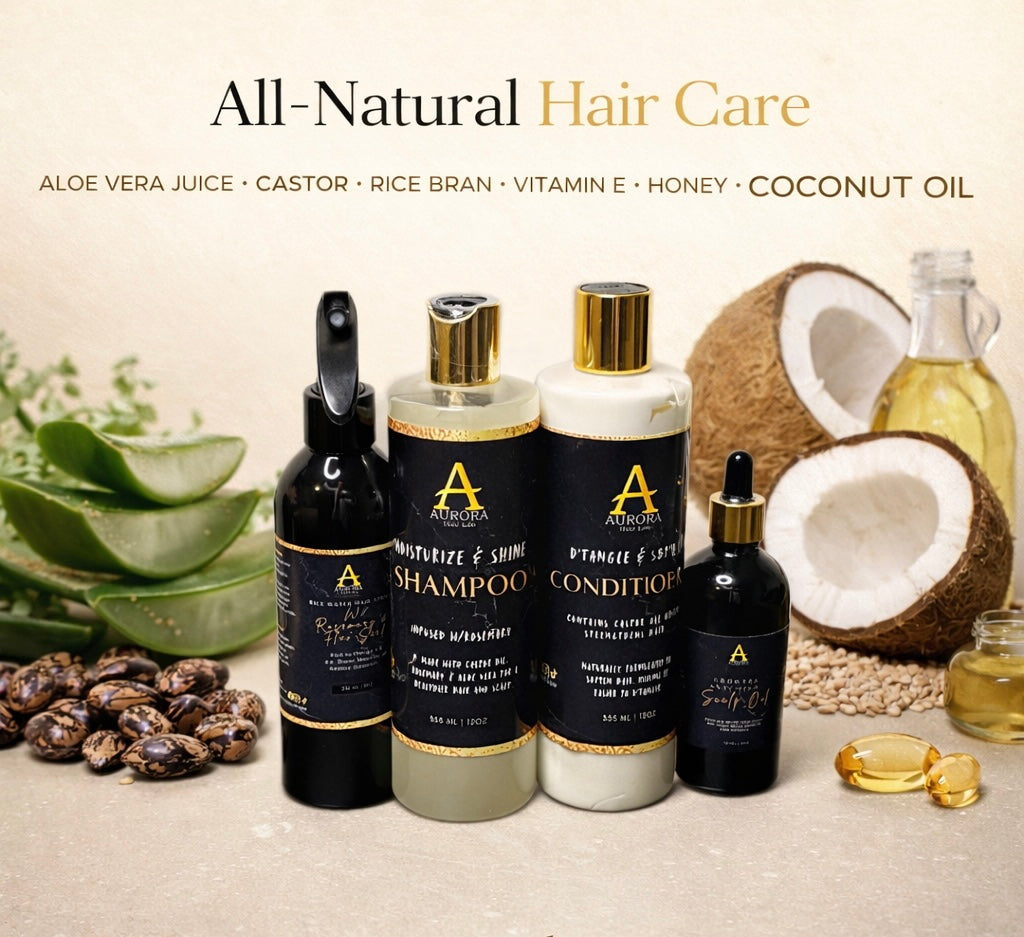 Growth & Hydration Bundle Ft Moisturize & Shine🌿