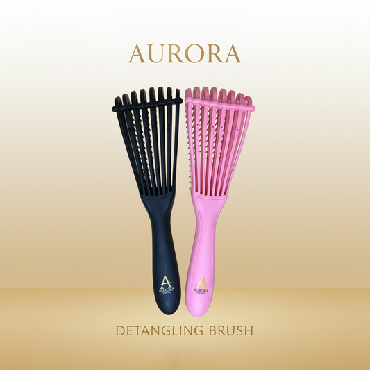 Aurora Detangling Brush Clean Banner