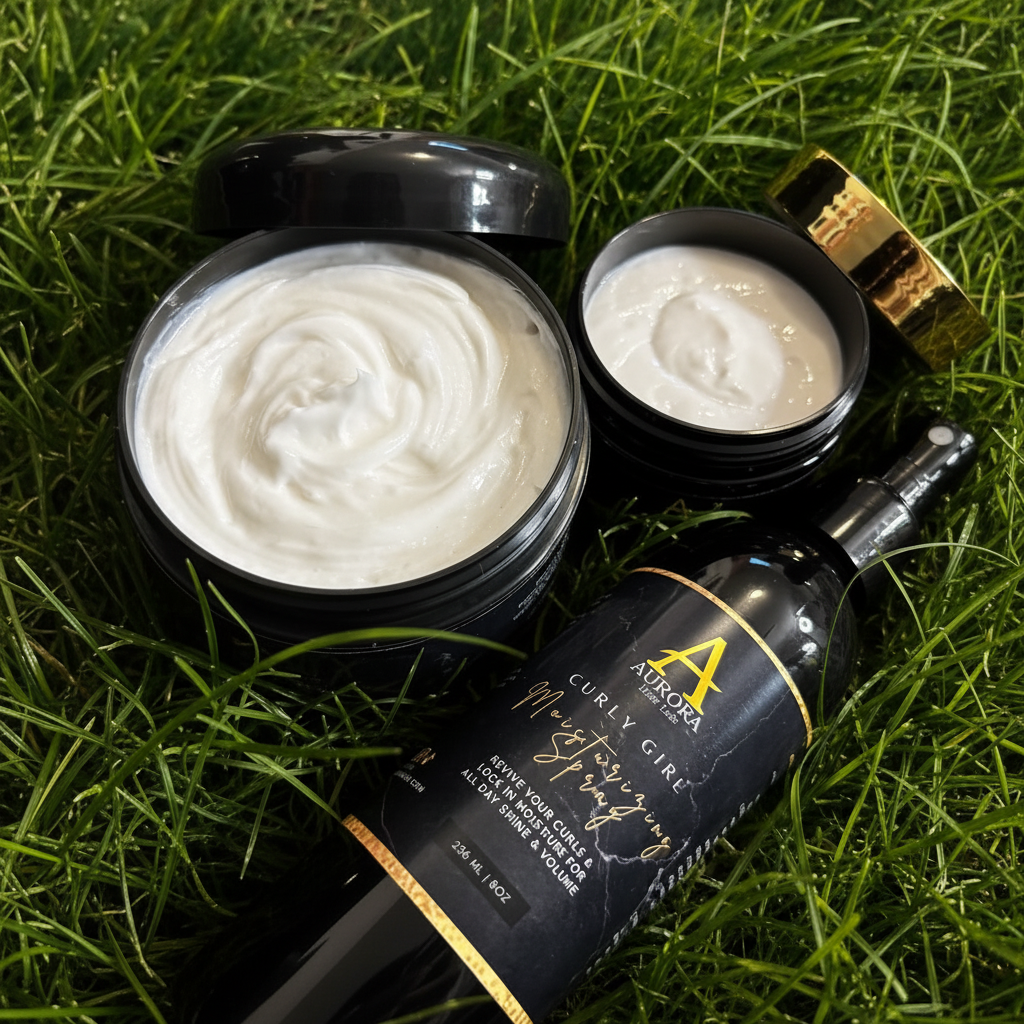 Aurora Hair Lab Product Photography - Natural