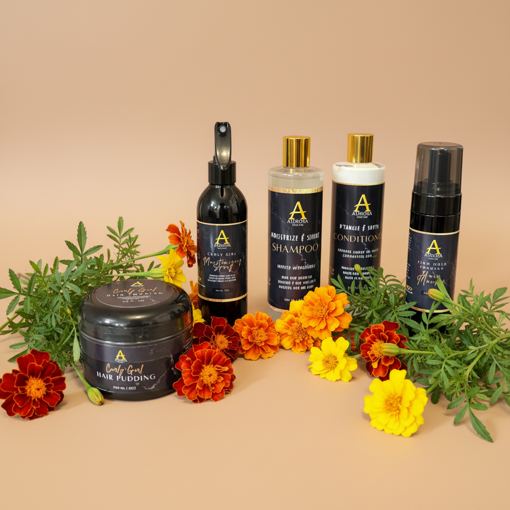 Aurora Hair Lab Spring Floral Background