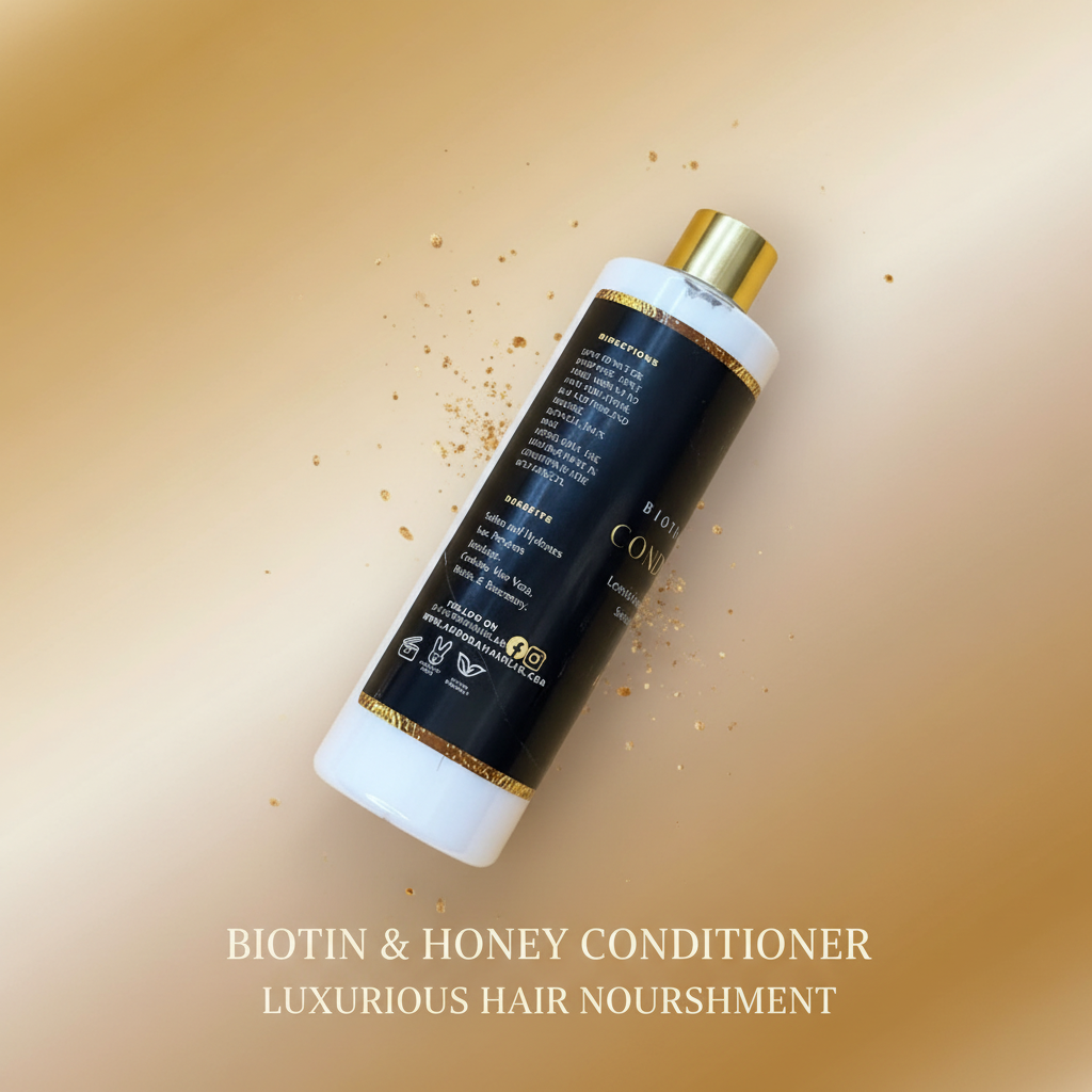Biotin & Honey Shampoo Conditioner Combo - Vegan Set | Aurora Hair Lab