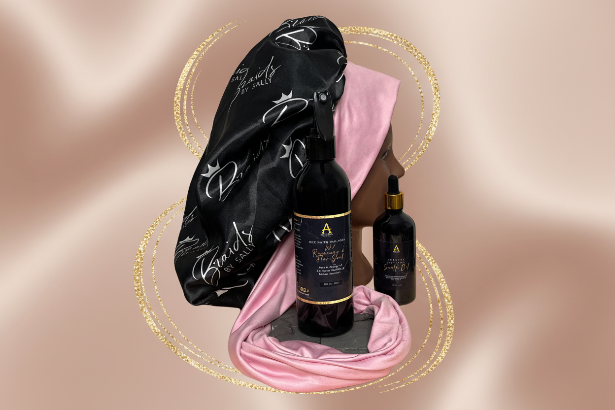 Boho Braids Aftercare Kit - Protective Style Care | Aurora Hair Lab