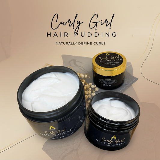 Curly Girl Hair Pudding
