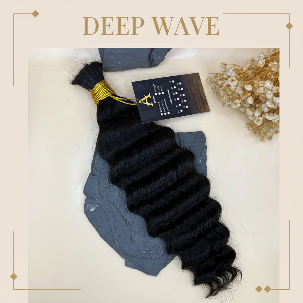 Deep Wave Banner with Text