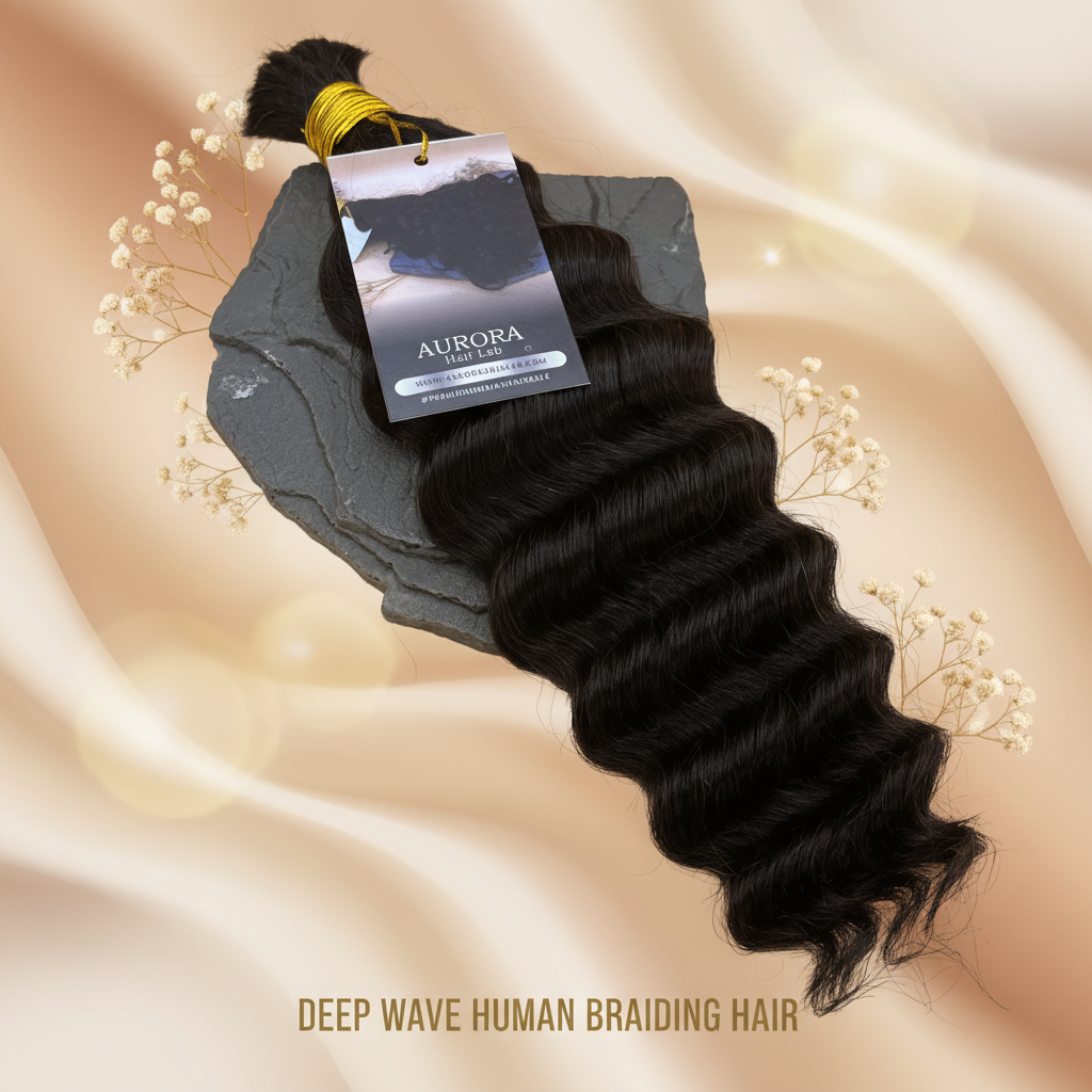 Deep Wave Human Braiding Hair Banner
