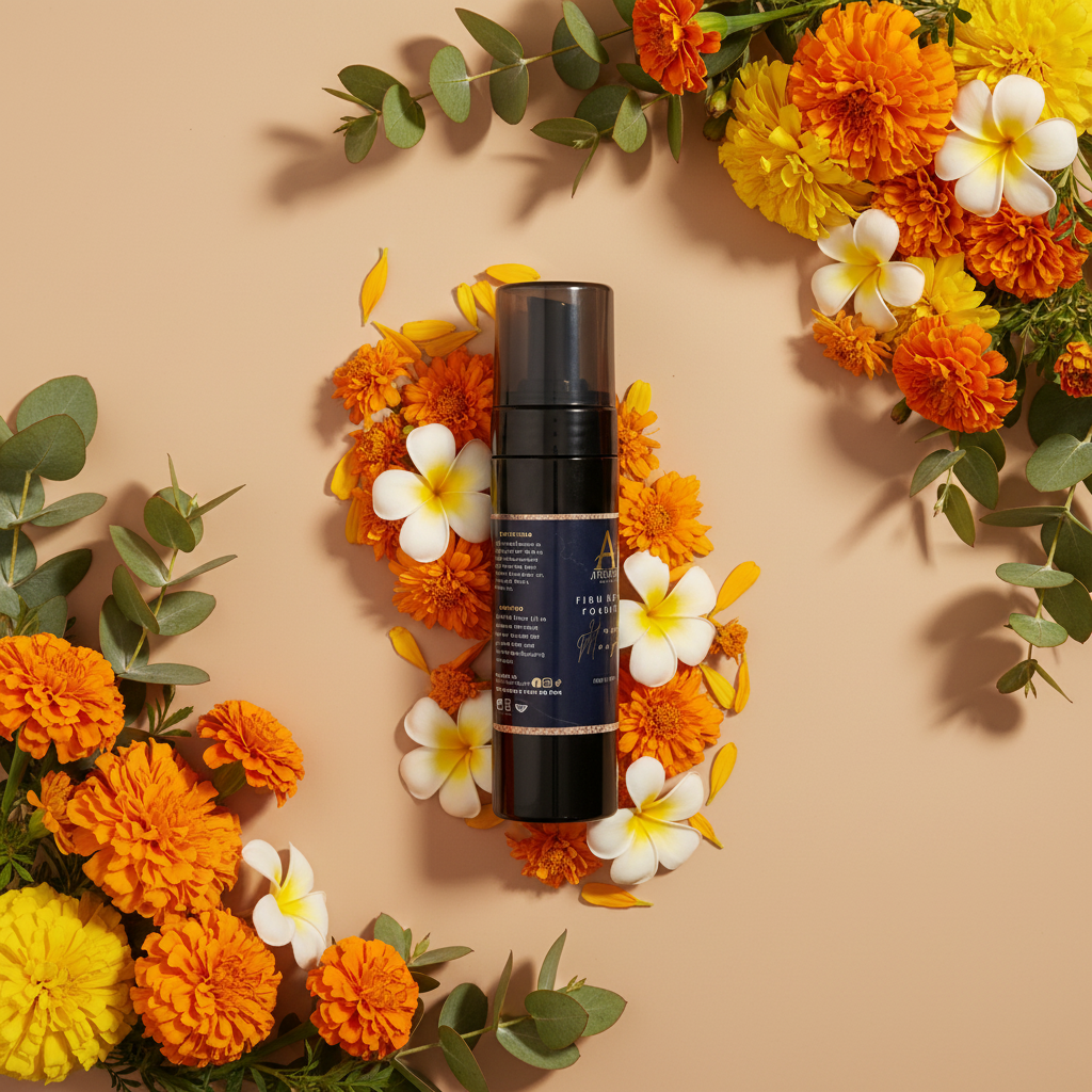 Firm Hold Foaming Hair Mousse Back — Spring Fuller Florals