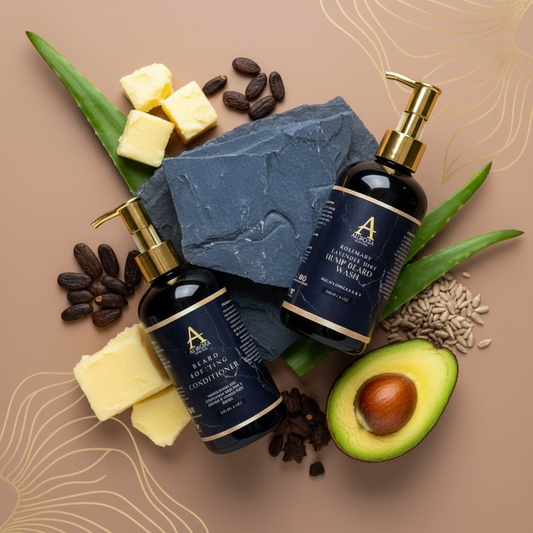 Lavender Rosemary Beard Wash & Conditioner Combo | Aurora Hair Lab