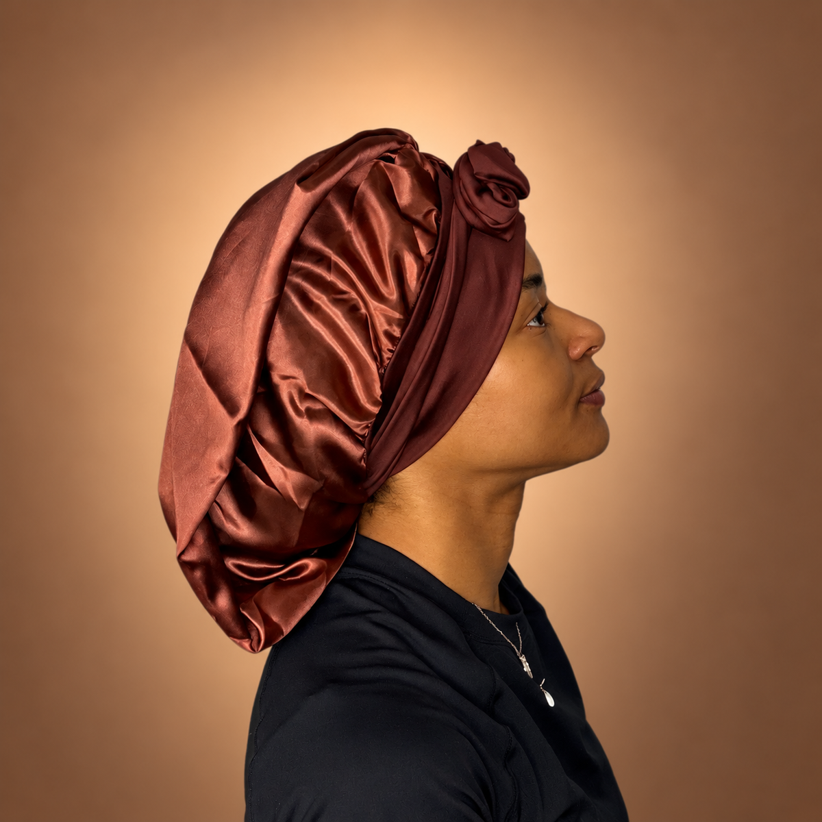 Satin Extra-Long Hair Bonnet| Aurora Hair Lab