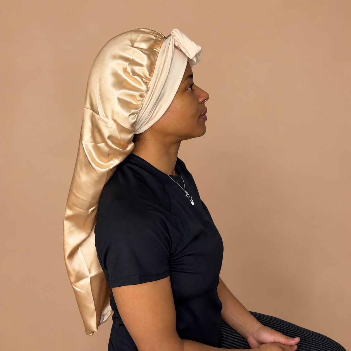 Satin Extra-Long Hair Bonnet| Aurora Hair Lab