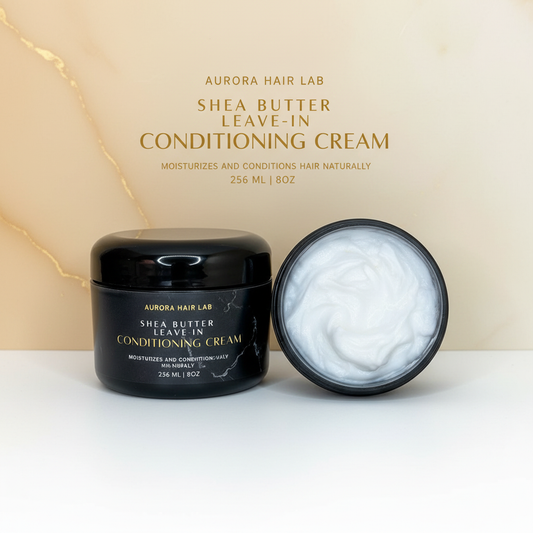 Shea Butter Leave-In Conditioning Cream Banner