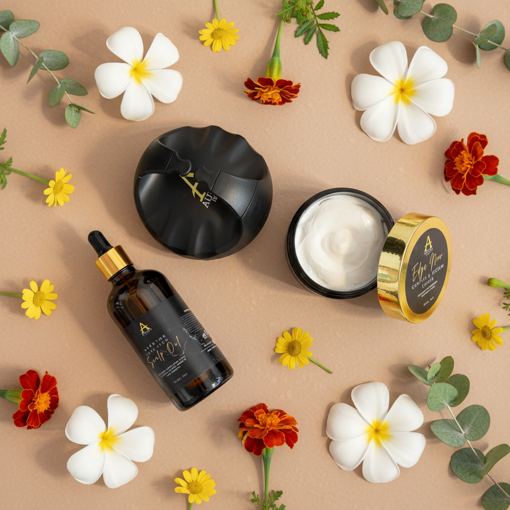 Spring Themed Flat Lay - Open Cream