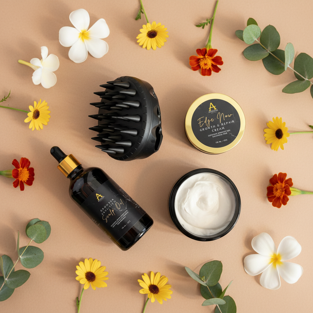 Spring Themed Product Flat Lay