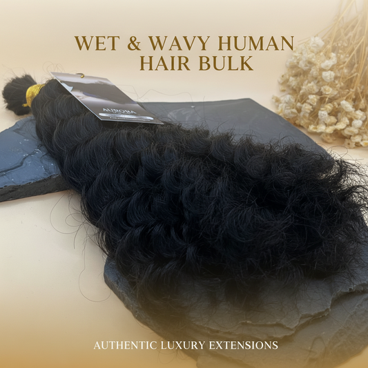 Wet & Wavy Human Hair Bulk