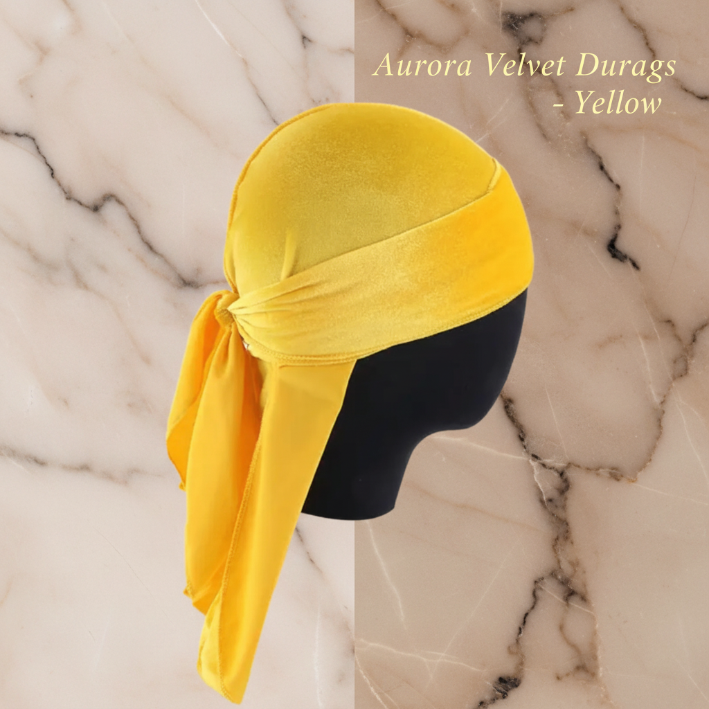 Aurora Velvet Durags - Protective Style Accessory \| Aurora Hair Lab